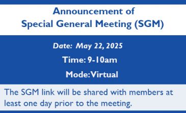Announcement of Special General Meeting 